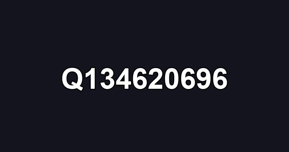 Q134620696