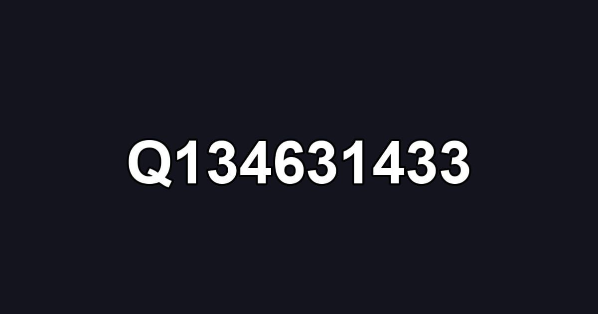 Q134631433