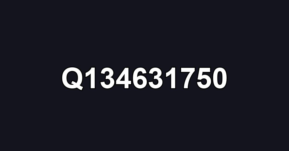 Q134631750