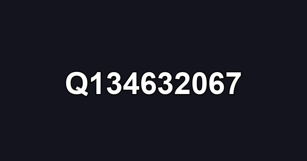 Q134632067
