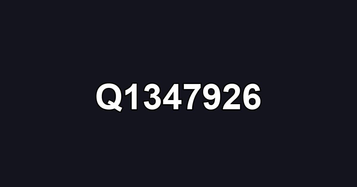Q1347926