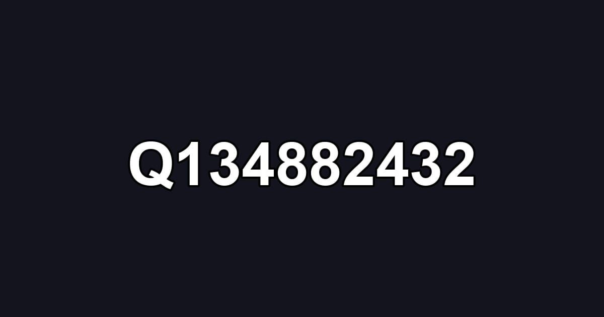 Q134882432