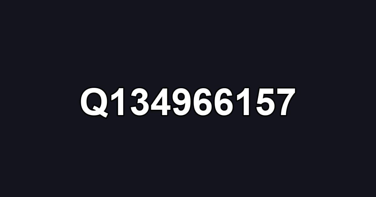 Q134966157