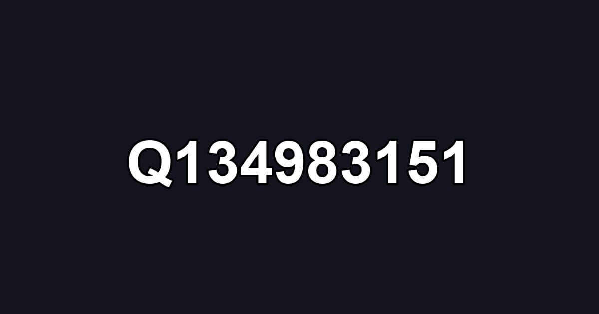 Q134983151