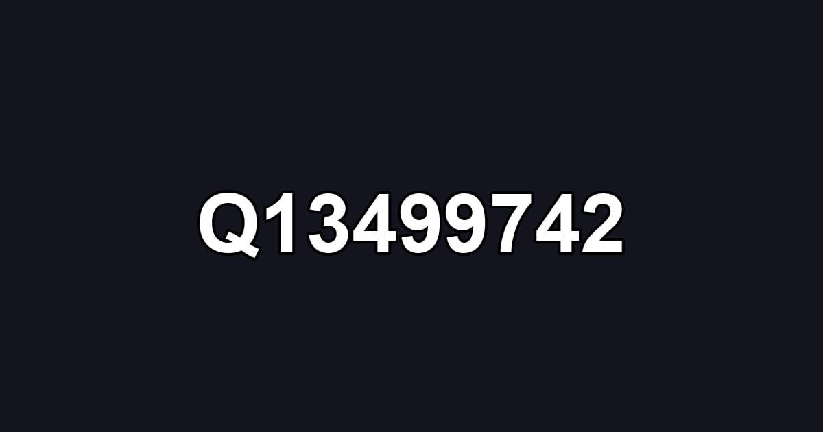 Q13499742