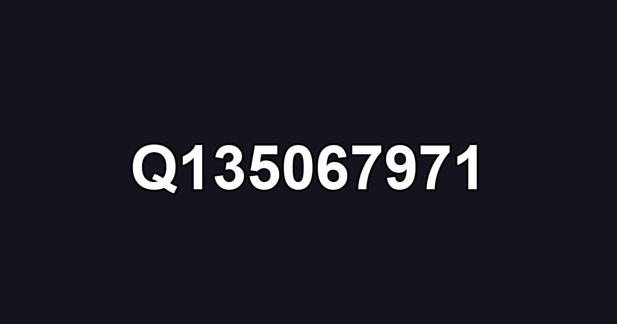 Q135067971