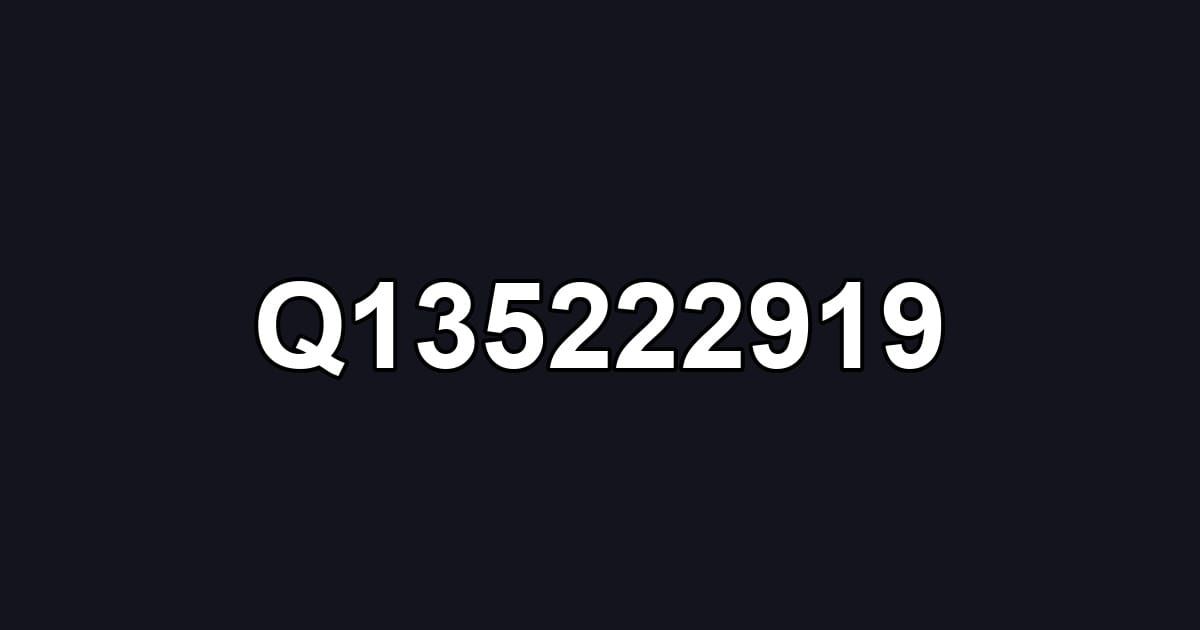 Q135222919