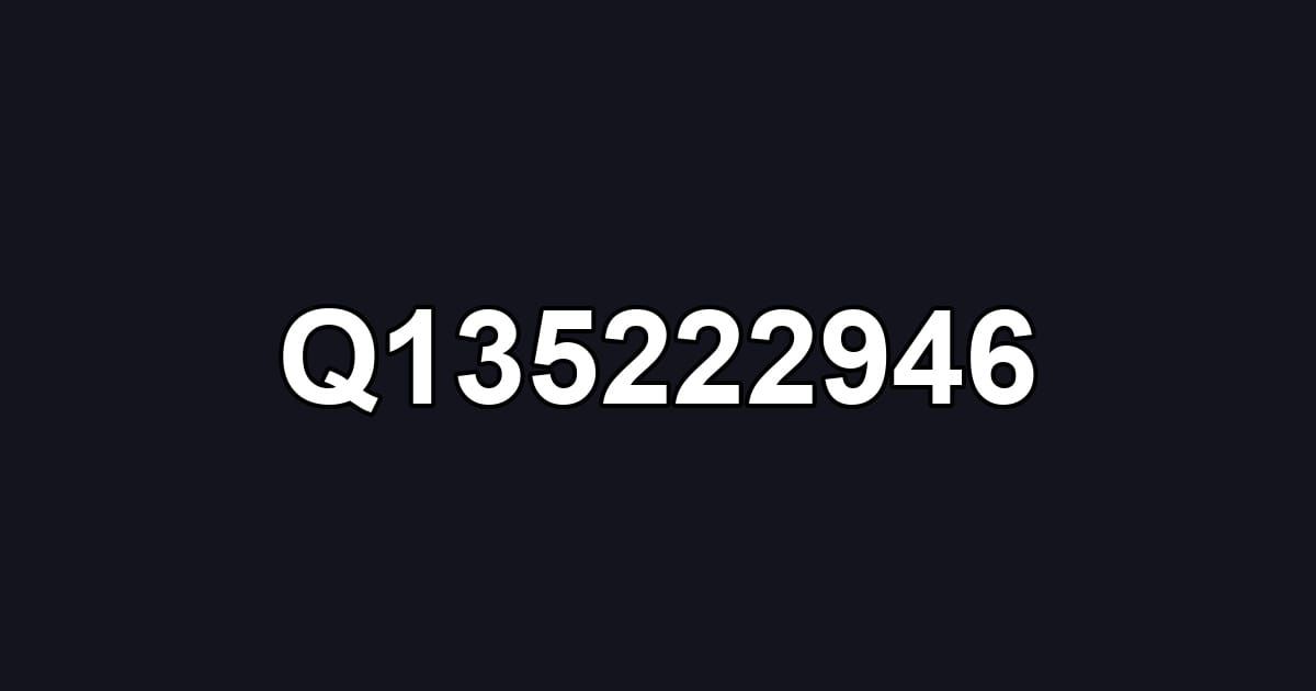 Q135222946