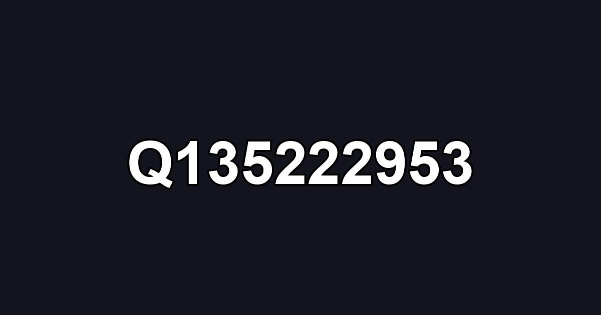Q135222953