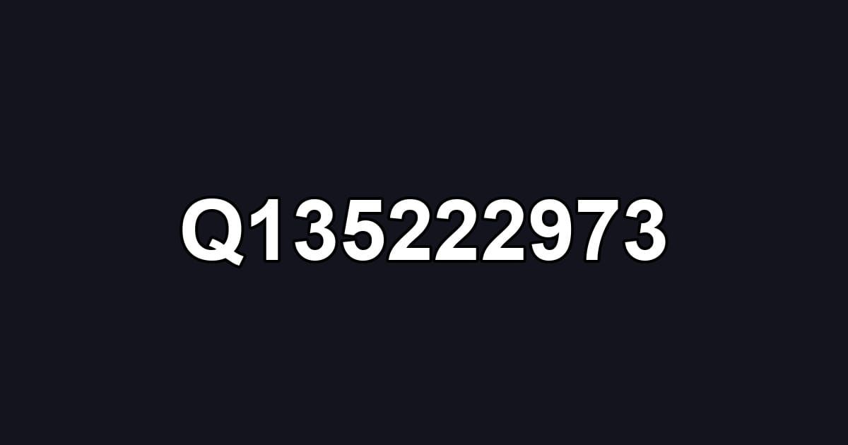 Q135222973