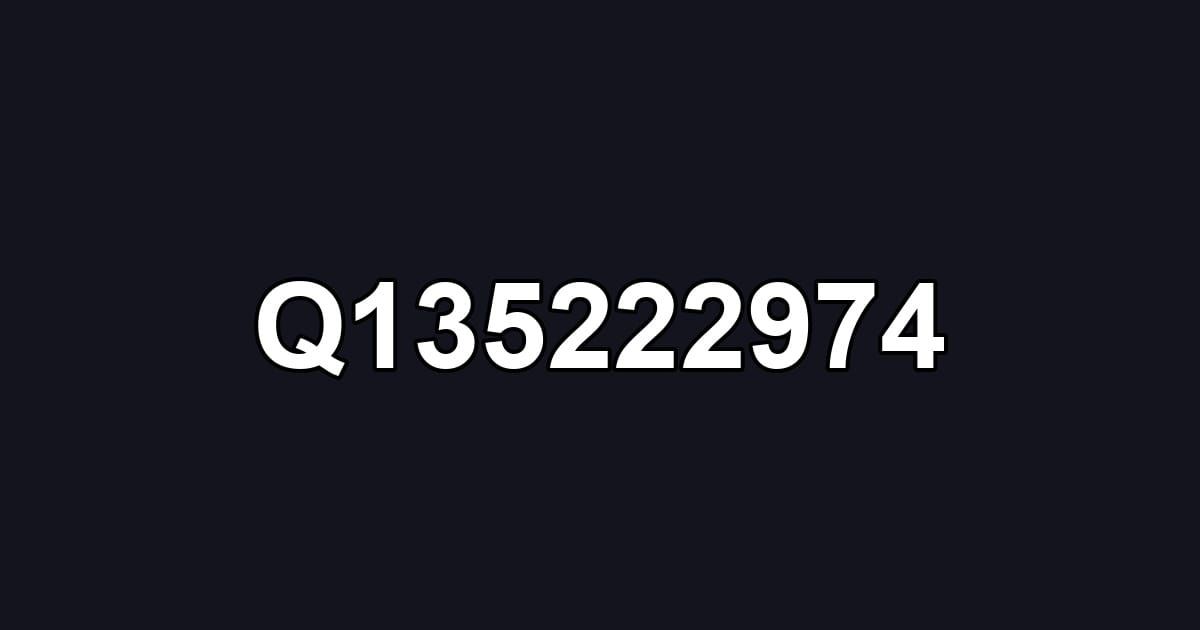 Q135222974