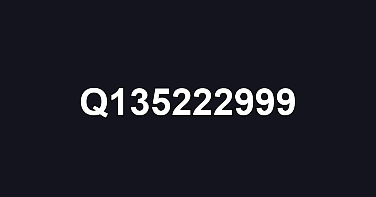 Q135222999