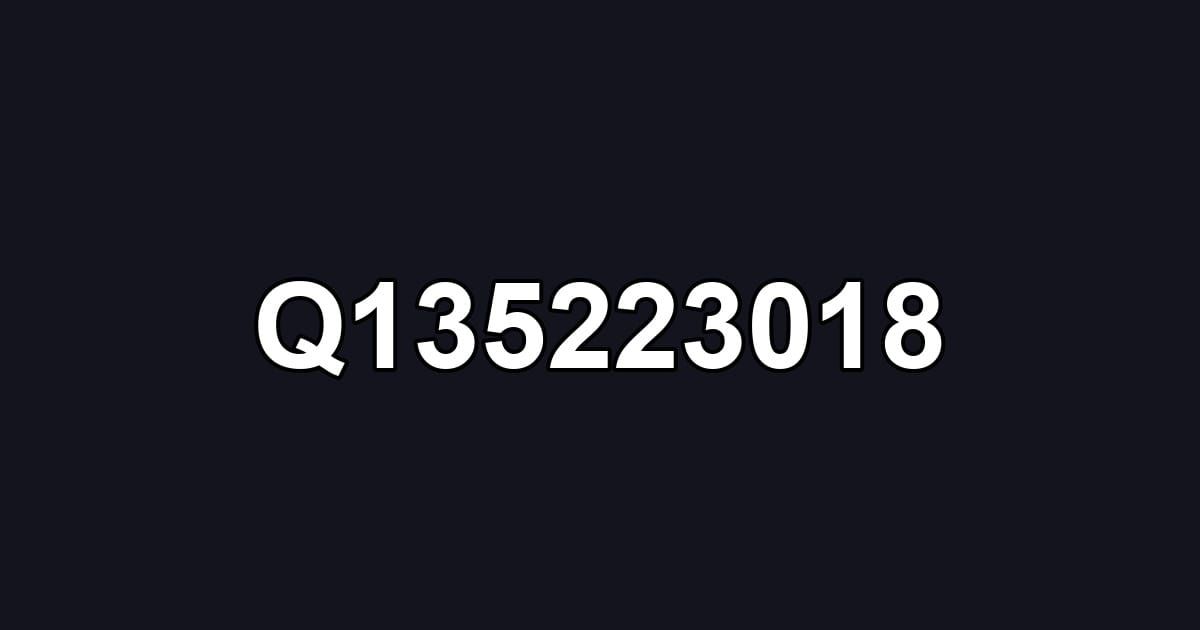Q135223018