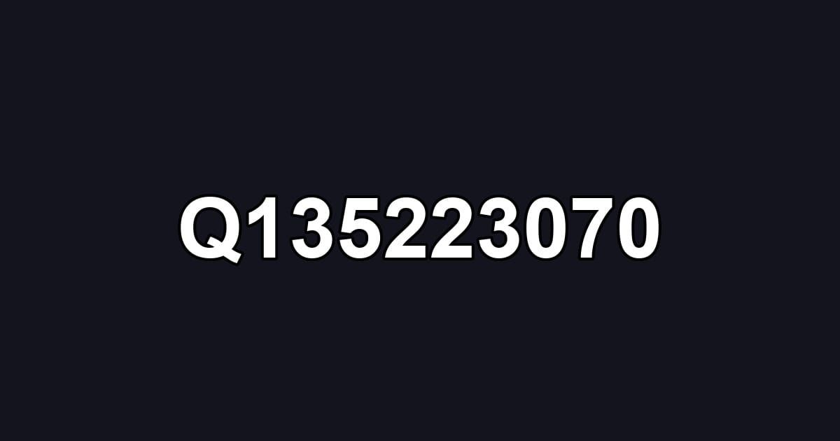 Q135223070