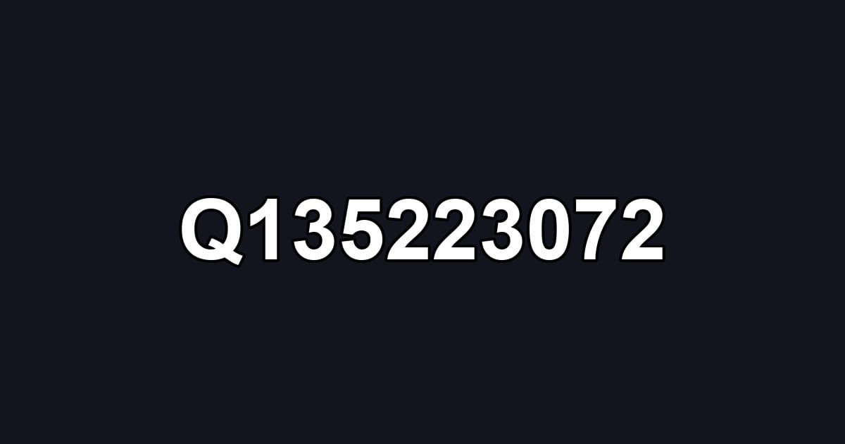 Q135223072