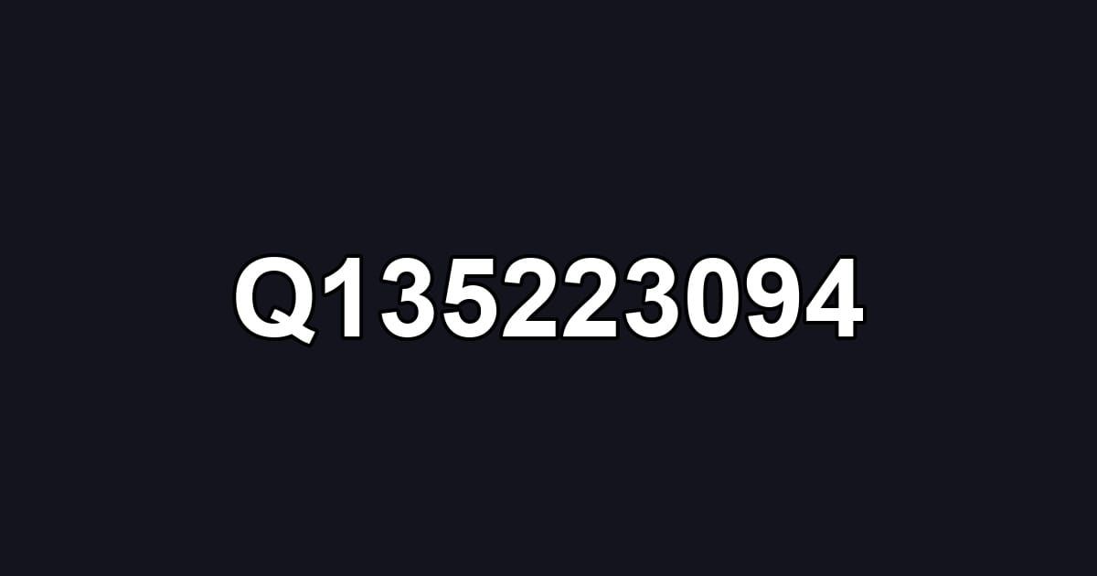 Q135223094