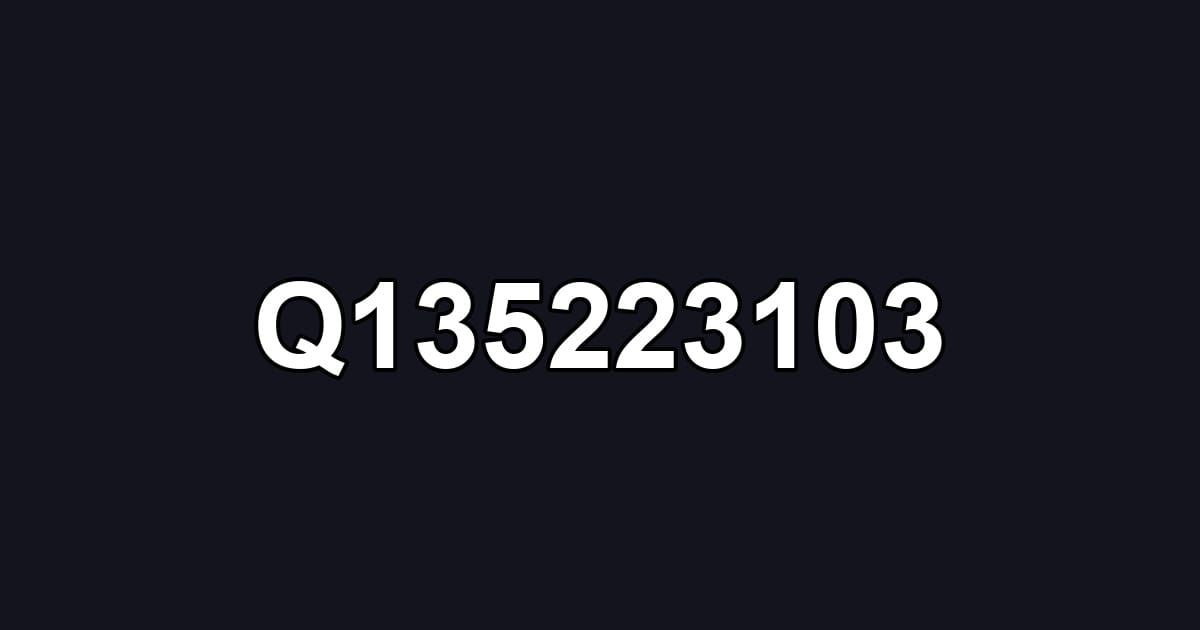 Q135223103