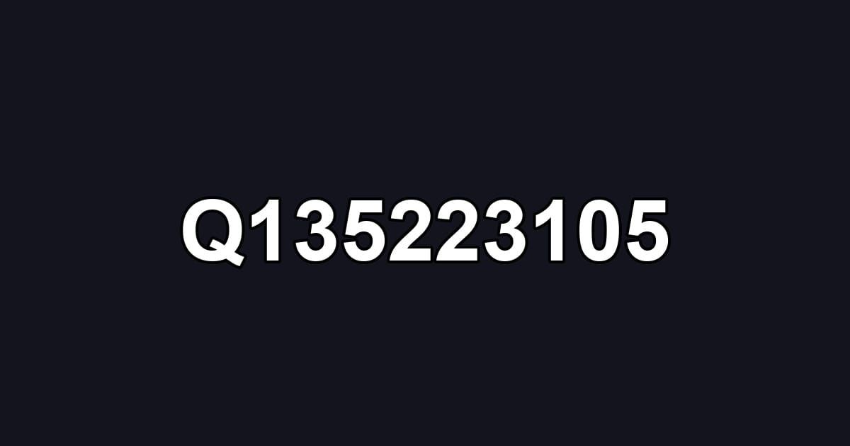 Q135223105