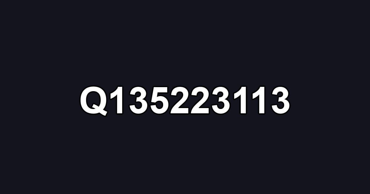 Q135223113