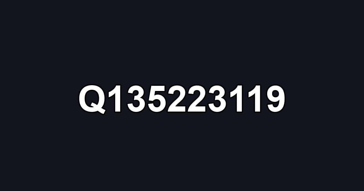 Q135223119