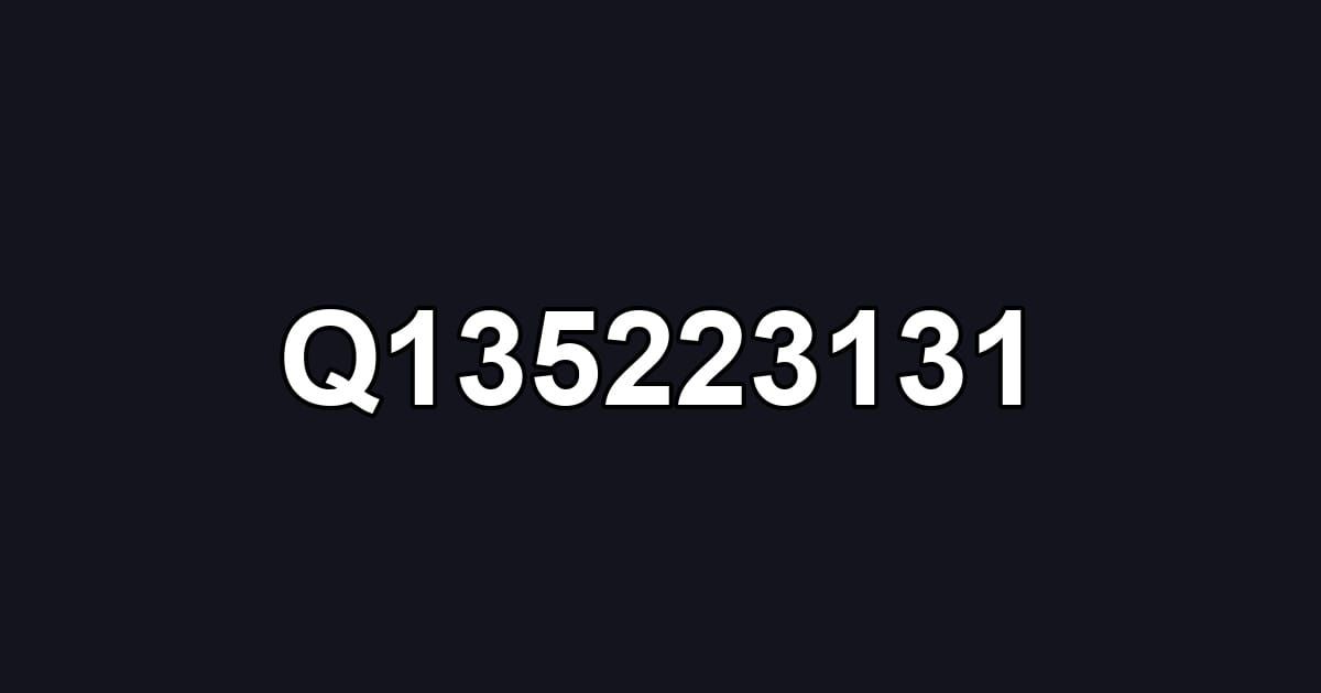 Q135223131
