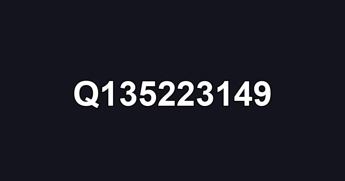Q135223149