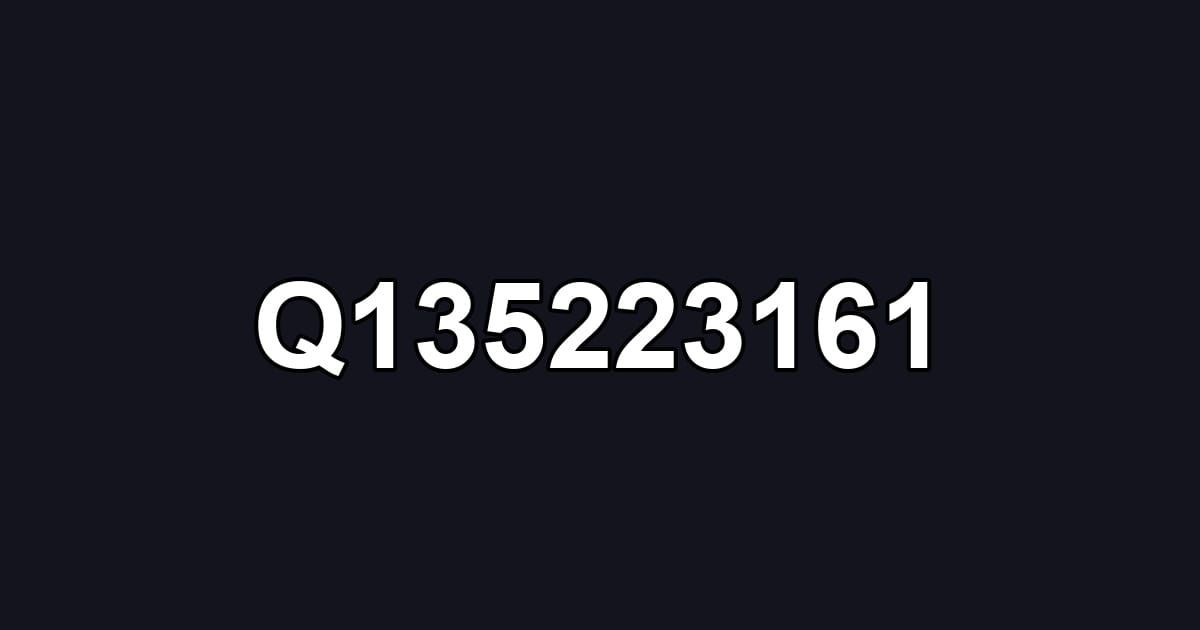Q135223161