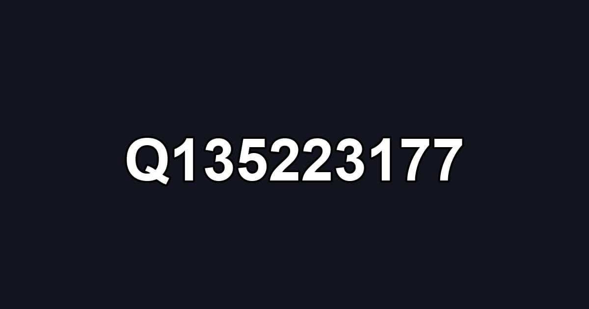 Q135223177