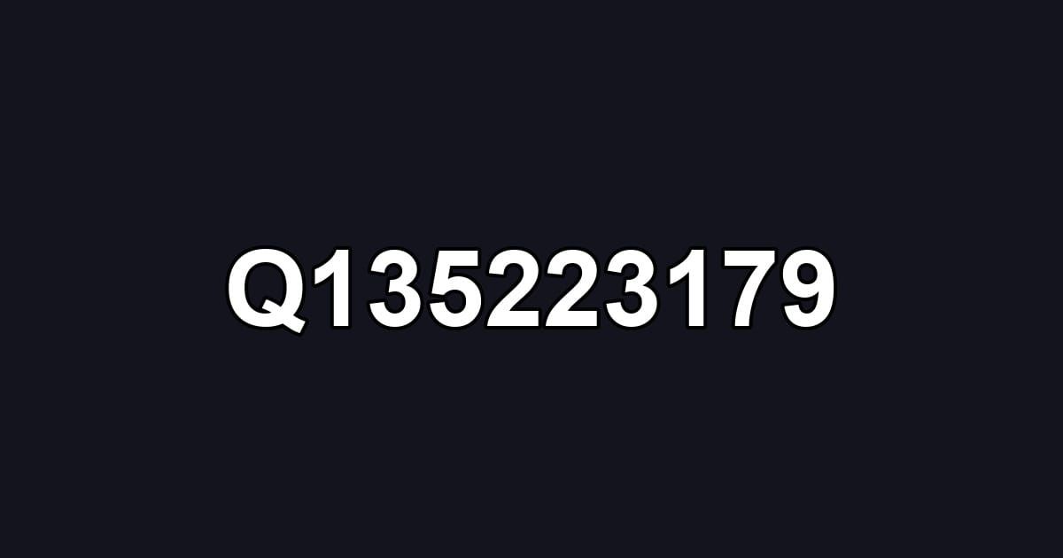 Q135223179
