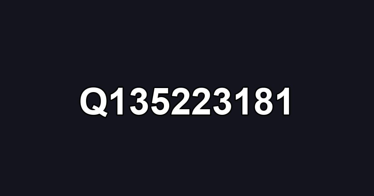 Q135223181
