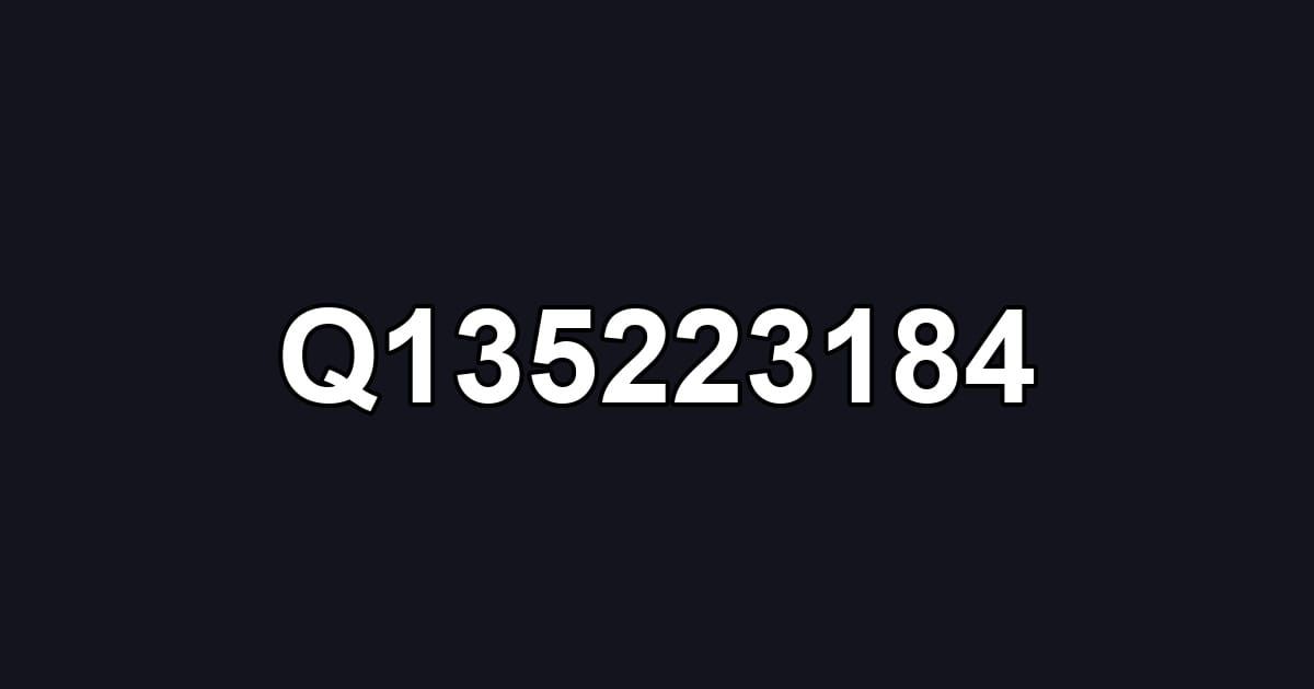 Q135223184
