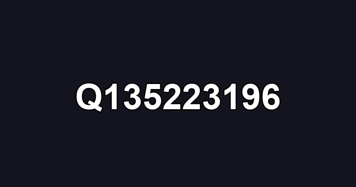 Q135223196