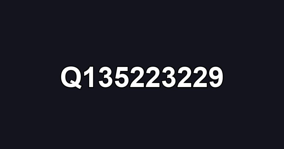 Q135223229