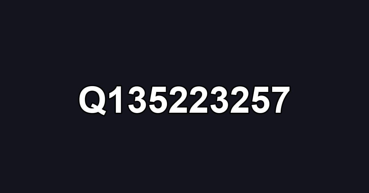 Q135223257