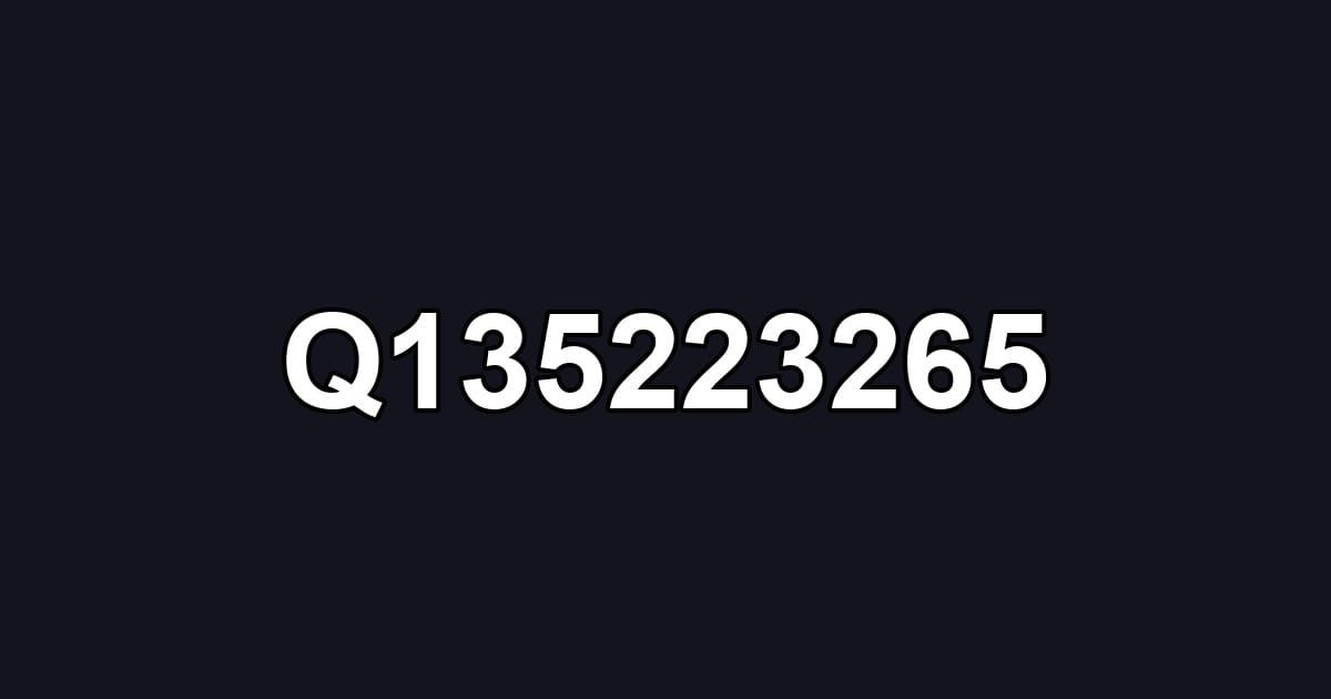 Q135223265