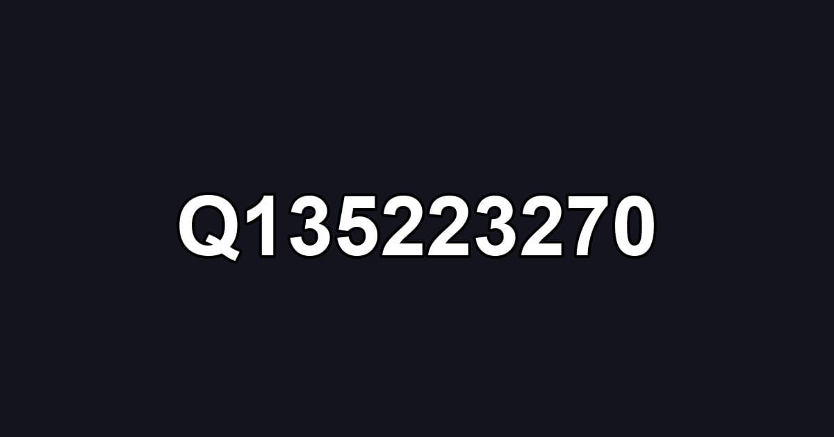 Q135223270