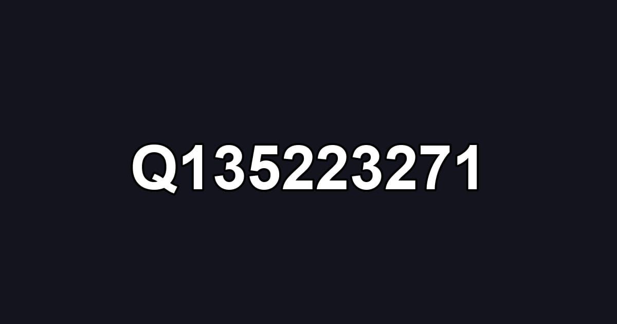 Q135223271