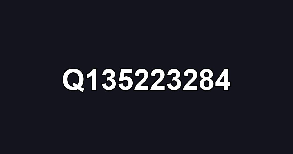 Q135223284