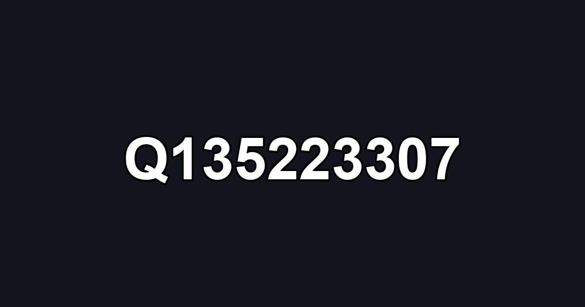 Q135223307