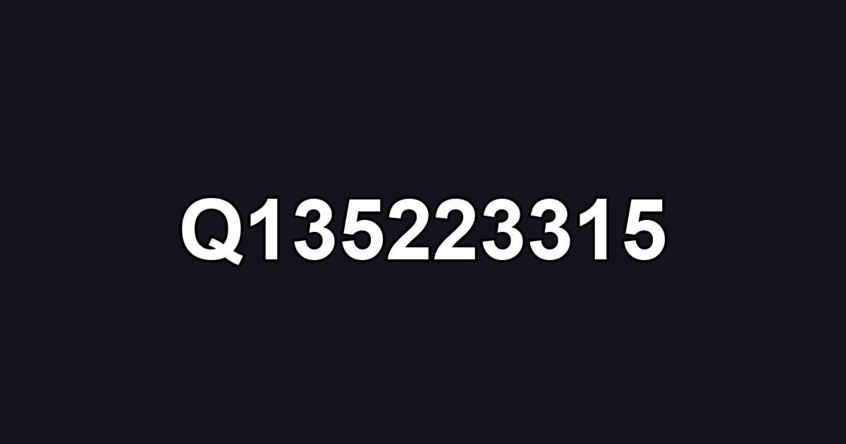 Q135223315
