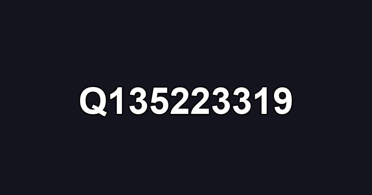 Q135223319