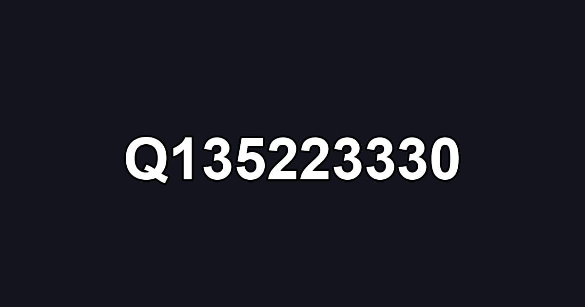 Q135223330