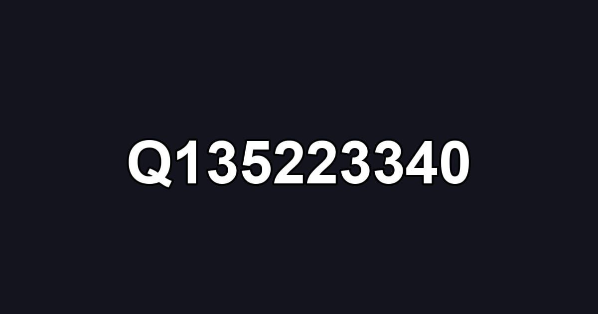 Q135223340