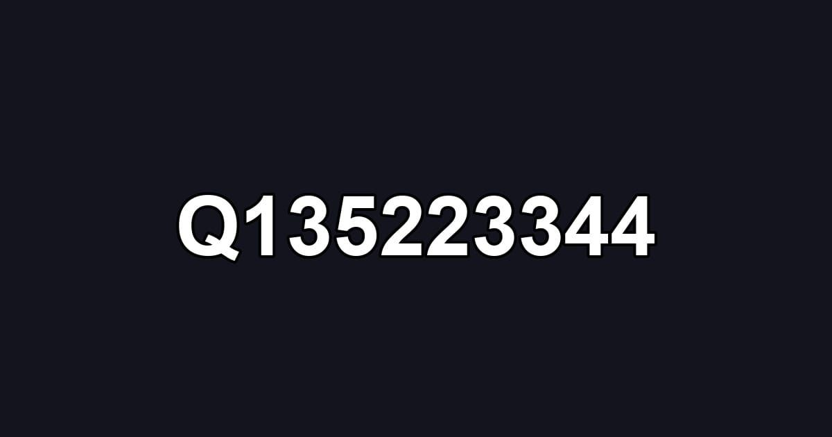 Q135223344