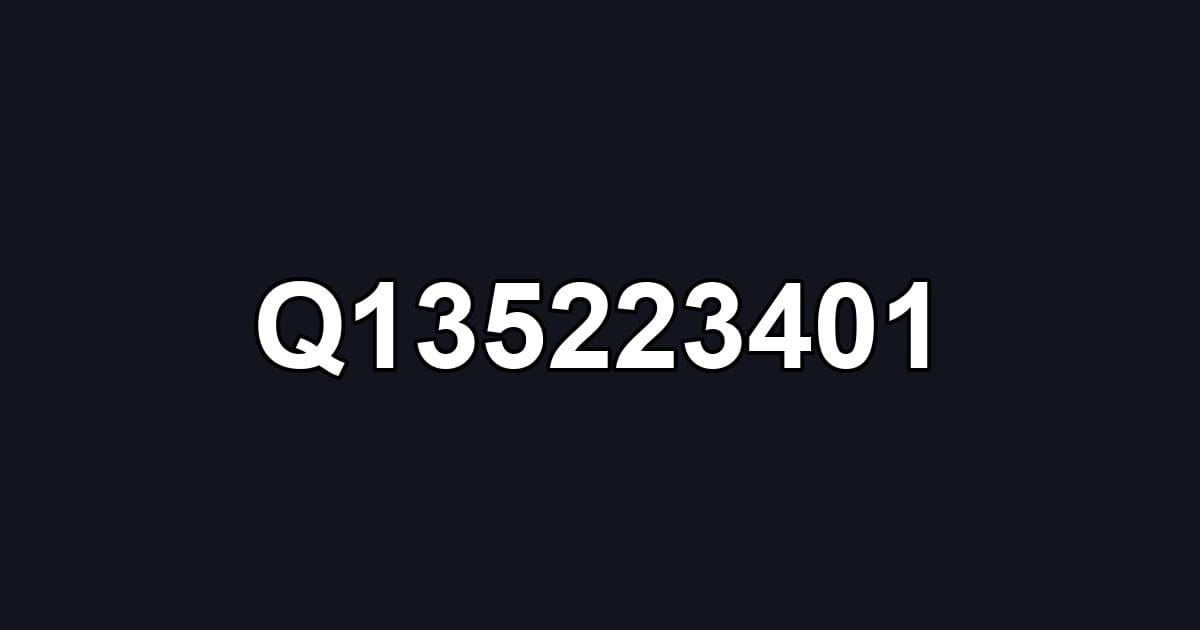 Q135223401