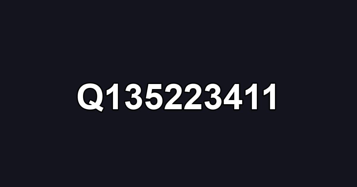 Q135223411