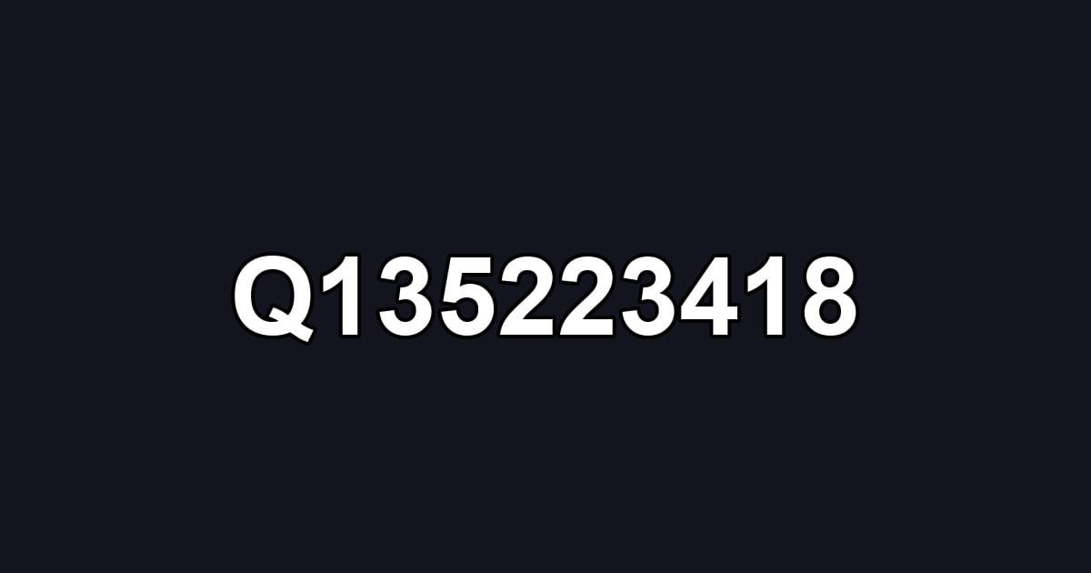 Q135223418