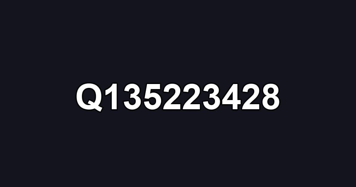 Q135223428