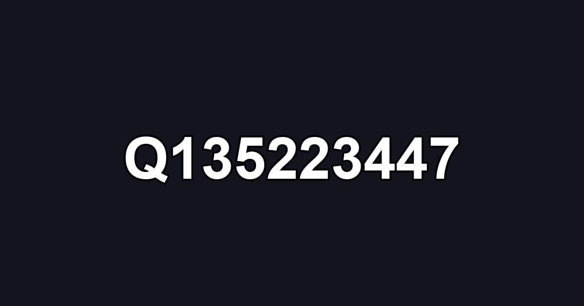Q135223447