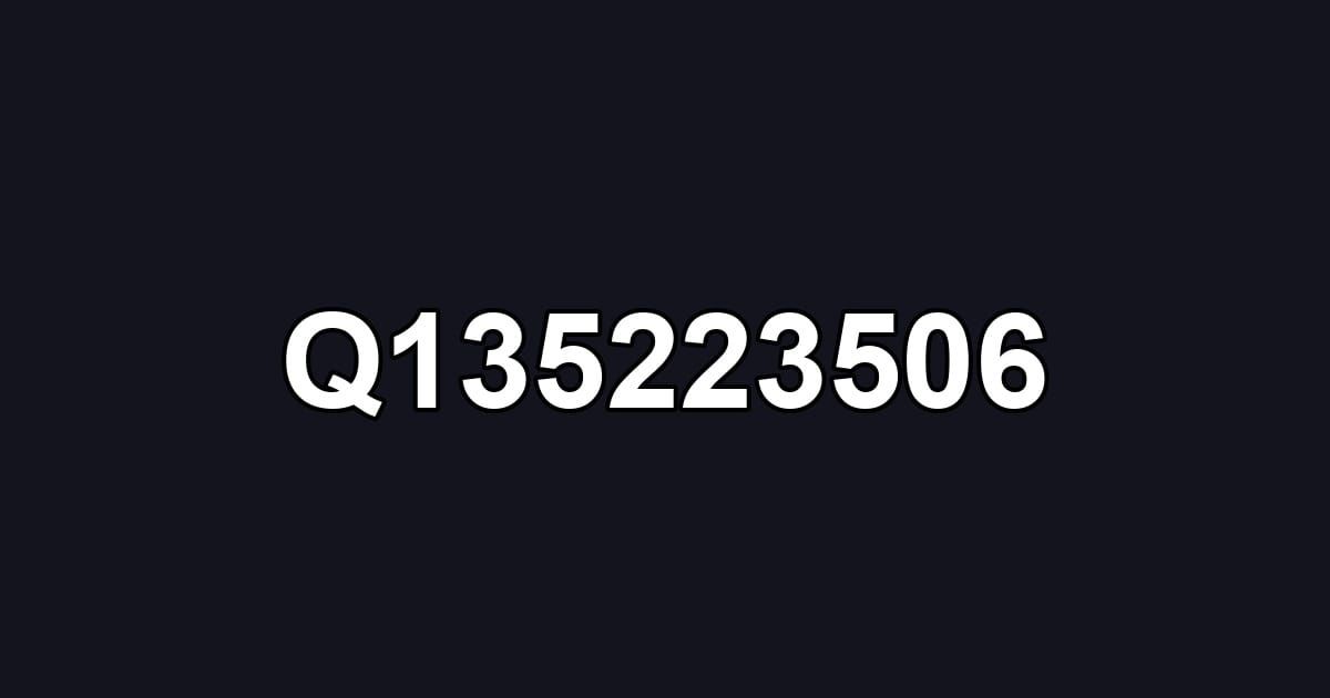 Q135223506